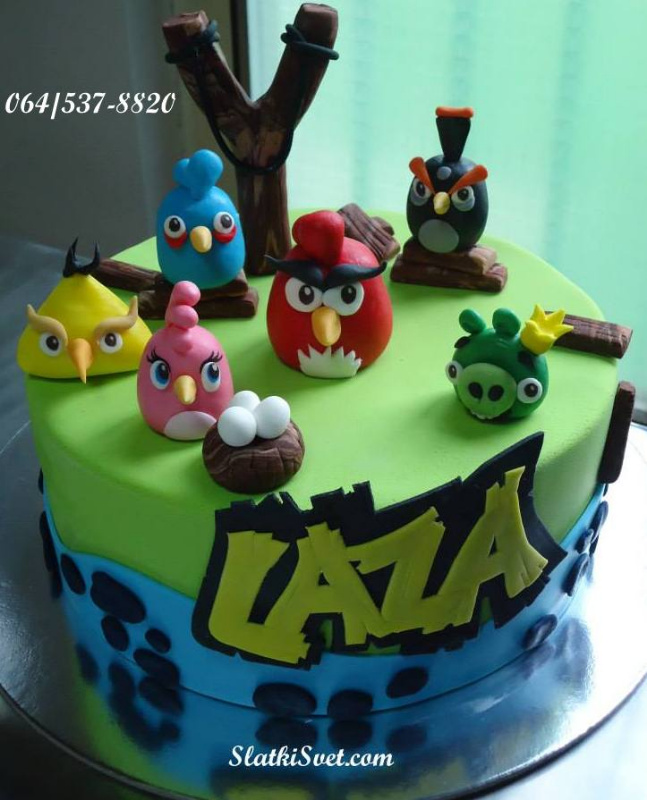 Torta Angry birds